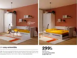 BUT Lit cosy extensible offre