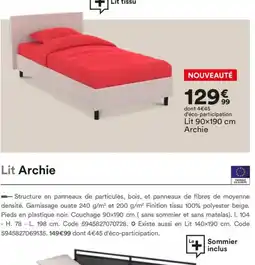 BUT Lit Archie offre