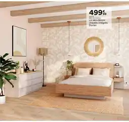 BUT Lit chevets intégrés Dorian offre