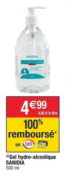 Cora x Carrefour Gel Hydro-Alcoolique offre