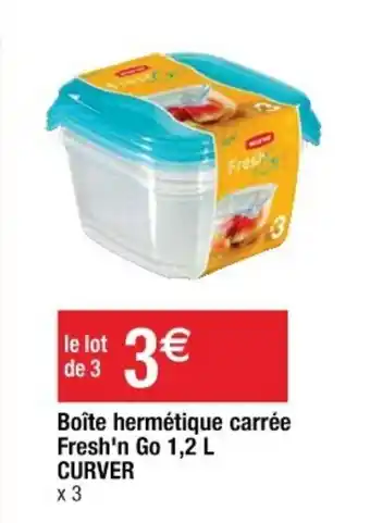 Boîte Hermétique Carrée