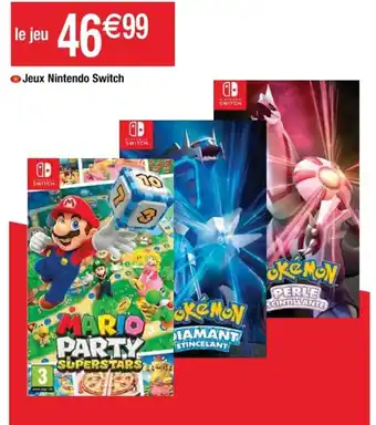 Jeux Nintendo Switch