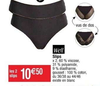 Cora x Carrefour Slips offre