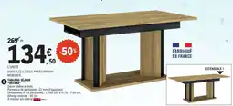 E.Leclerc TABLE DE SÉJOUR 'OSTARA' offre