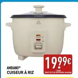 ALDI AMBIANO CUISEUR À RIZ offre
