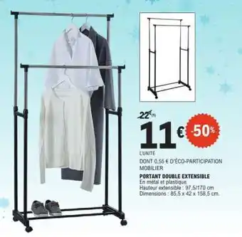 PORTANT DOUBLE EXTENSIBLE