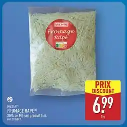 ALDI MILSANI FROMAGE RÂPÉ offre