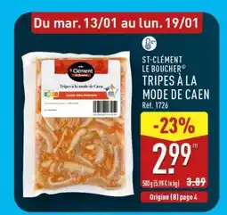 ALDI Tripes à la mode de Caen offre