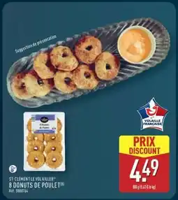 ALDI 8 Donuts de Poulet offre