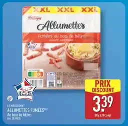 ALDI LE MARSIGNY ALLUMETTES FUMÉES offre