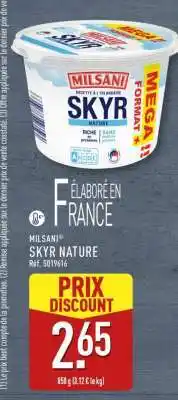 ALDI MILSANI SKYR NATURE offre