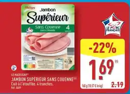 ALDI Jambon Supérieur Sans Couenne offre