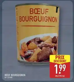 ALDI Bœuf bourguignon offre