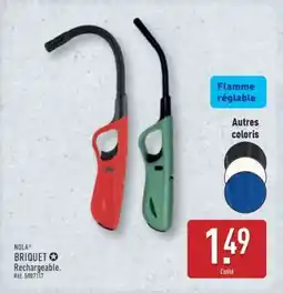 ALDI NOLA BRIQUET Rechargeable offre