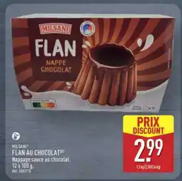 ALDI MILSANI FLAN AU CHOCOLAT offre