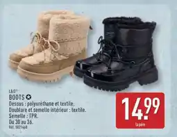 ALDI BOOTS offre
