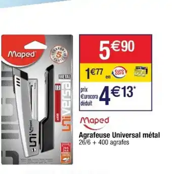 Agrafeuse Universal Métal