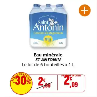 Eau minérale st antonin