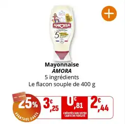 Coccinelle Supermarché Mayonnaise amora offre