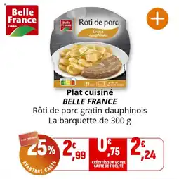 Coccinelle Supermarché Plat cuisiné belle france offre