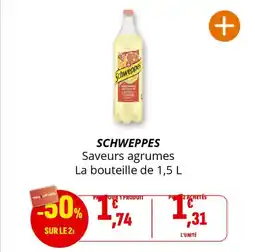 Coccinelle Supermarché Schweppes offre