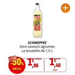 Coccinelle Supermarché Schweppes offre