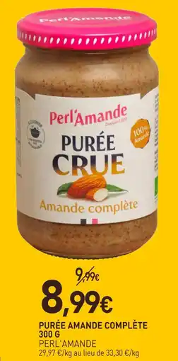 naturéO Perl'amande purée amande complète offre