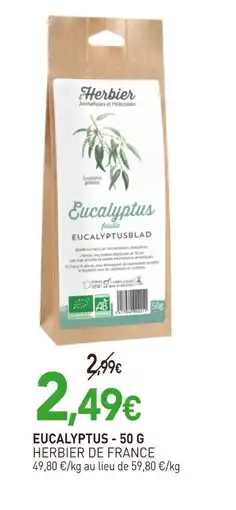 naturéO Herbier de france eucalyptus - 50 g offre