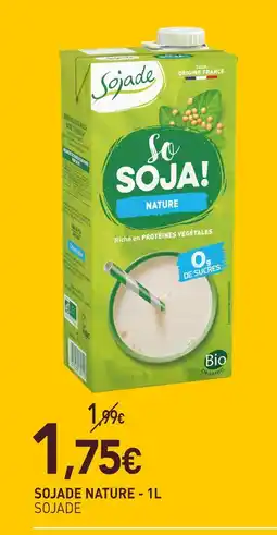 naturéO Sojade sojade nature - 1l offre