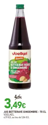 naturéO Voelkel jus betterave gingembre offre
