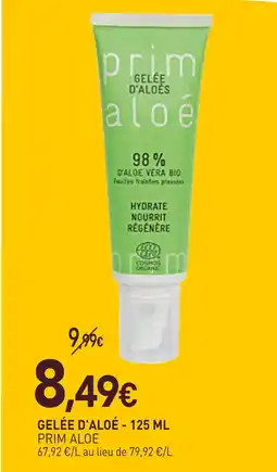 naturéO Prim aloe gelée d'aloé offre