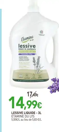 naturéO Etamine du lys lessive liquide - 3l offre