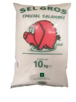 Gamm vert Gros sel de mer spécial salaisons offre