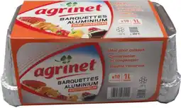 Gamm vert Barquette aluminium profonde 1l offre