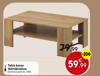 Table basse