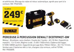 Tout faire matériaux Dewalt perceuse à percussion dcd709m2t-qw offre