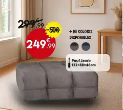 Maxi Bazar Pouf jacob offre