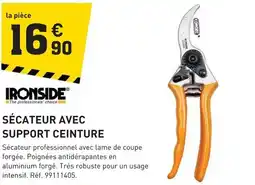 Tout faire matériaux Ironside sécateur avec support ceinture offre