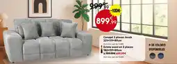 Maxi Bazar Canapé 3 places jacob offre