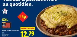 Lidl Viande hachée pur bœuf offre