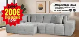 Maxi Bazar Canapé d’angle jacob offre