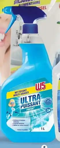 Lidl W5 spray multi-usages offre