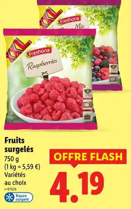 Lidl Freshona fruits surgelés offre