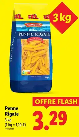 Lidl Combino penne rigate offre