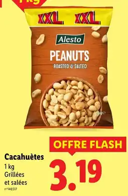 Lidl Alesto cacahuètes offre