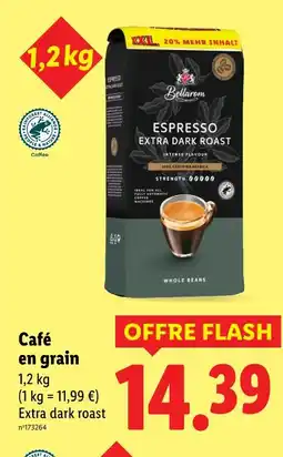 Lidl Bellarom espresso extra dark roast offre