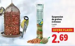 Lidl Erdtmann's suspension de graines à oiseaux offre