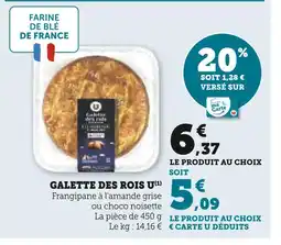 U Express U galette des rois offre