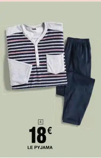 Cora x Carrefour Pyjama Velours offre