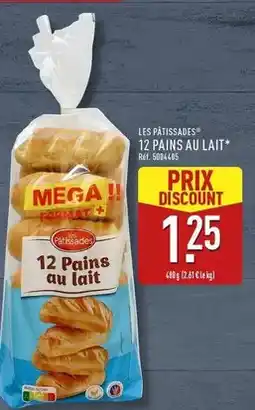 ALDI Mega - 12 pans au lait offre
